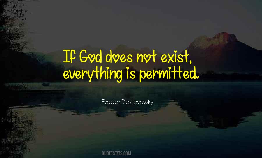 God Not Exist Quotes #325854