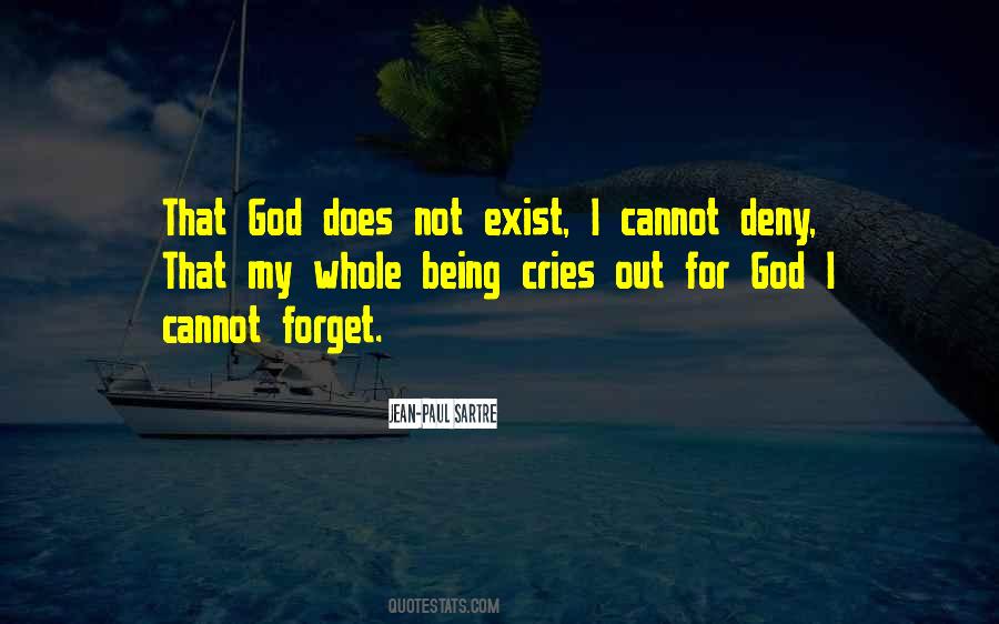 God Not Exist Quotes #328964