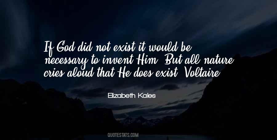 God Not Exist Quotes #347677