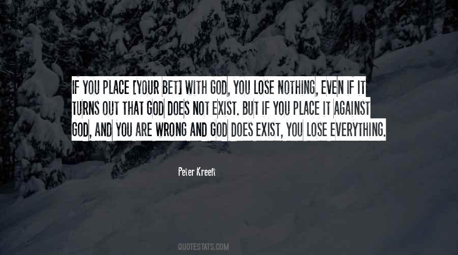 God Not Exist Quotes #363329