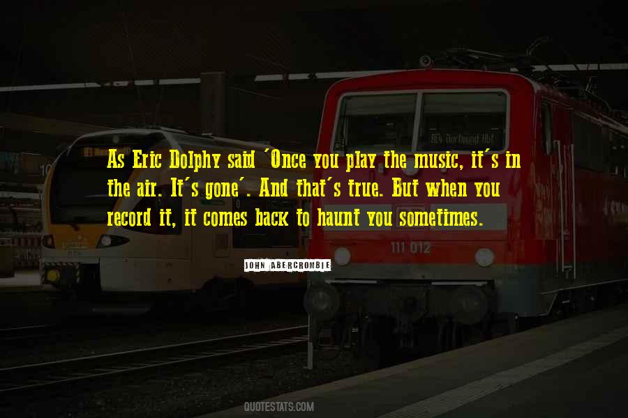 Music In The Air Quotes #381502