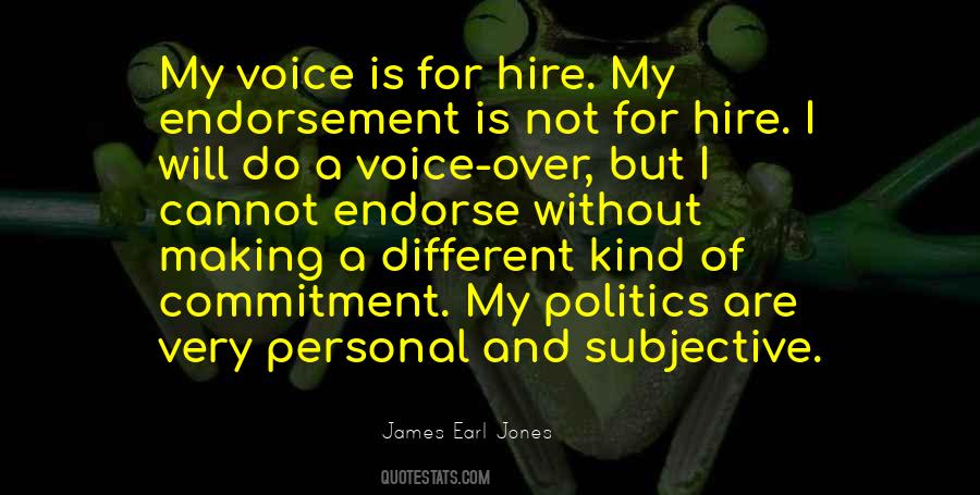 Politics Is Personal Quotes #1348051