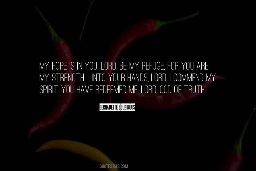 God Of Hope Quotes #127301