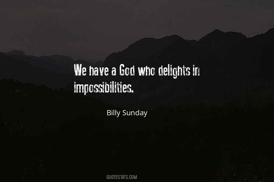 God Of Impossibilities Quotes #1525496