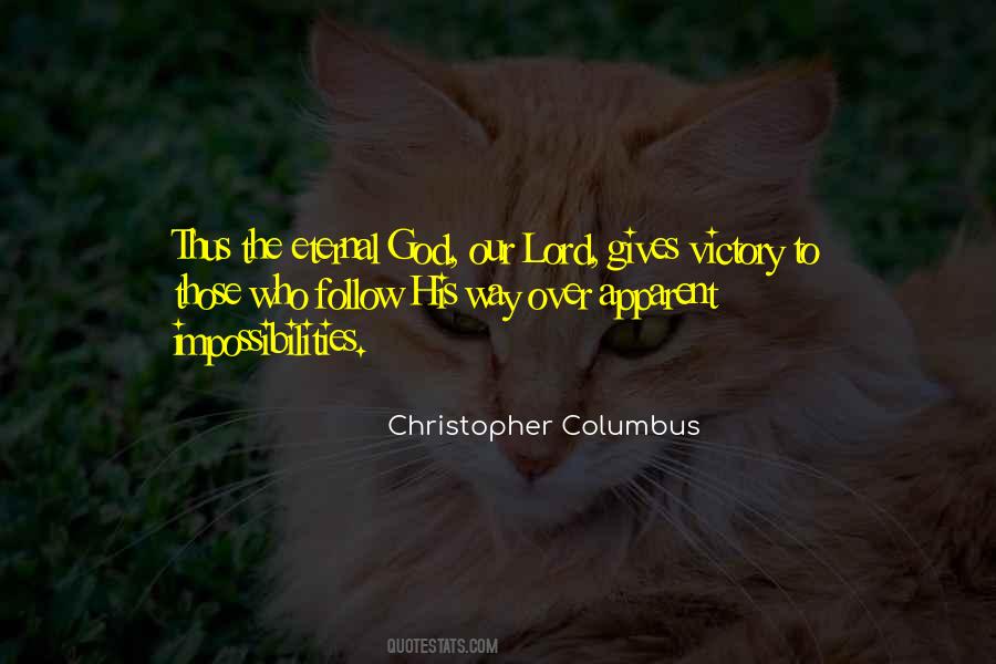 God Of Impossibilities Quotes #860229