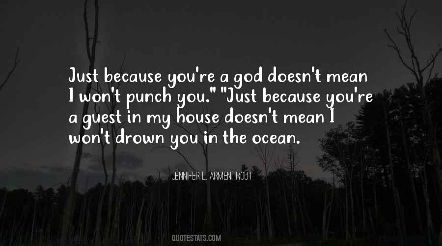 Ocean God Quotes #189598