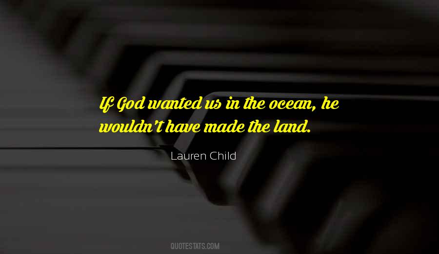 Ocean God Quotes #97993