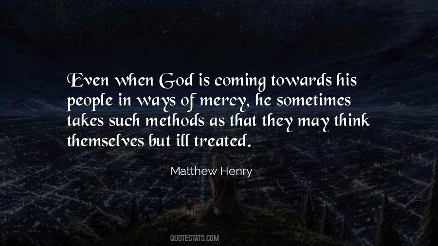 God Of Mercy Quotes #181264