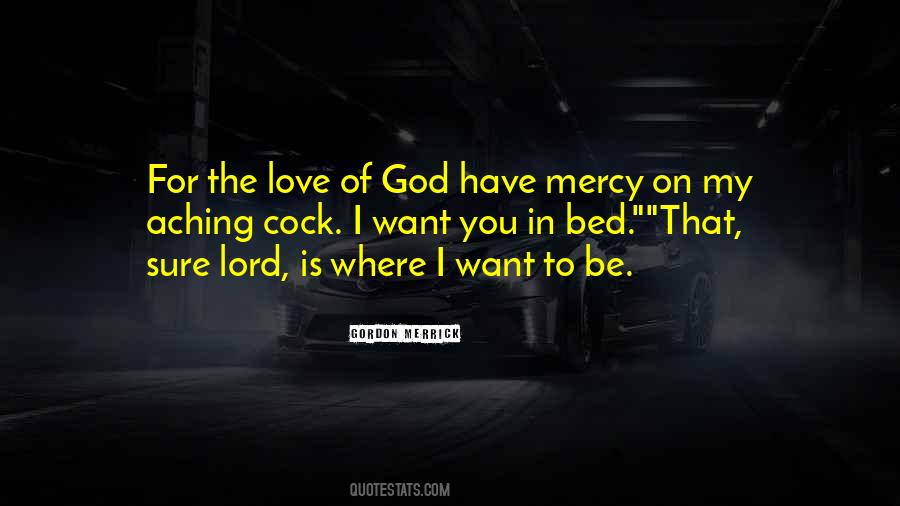 God Of Mercy Quotes #194017