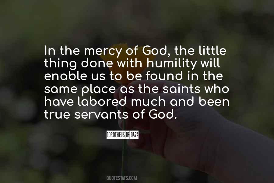 God Of Mercy Quotes #259692