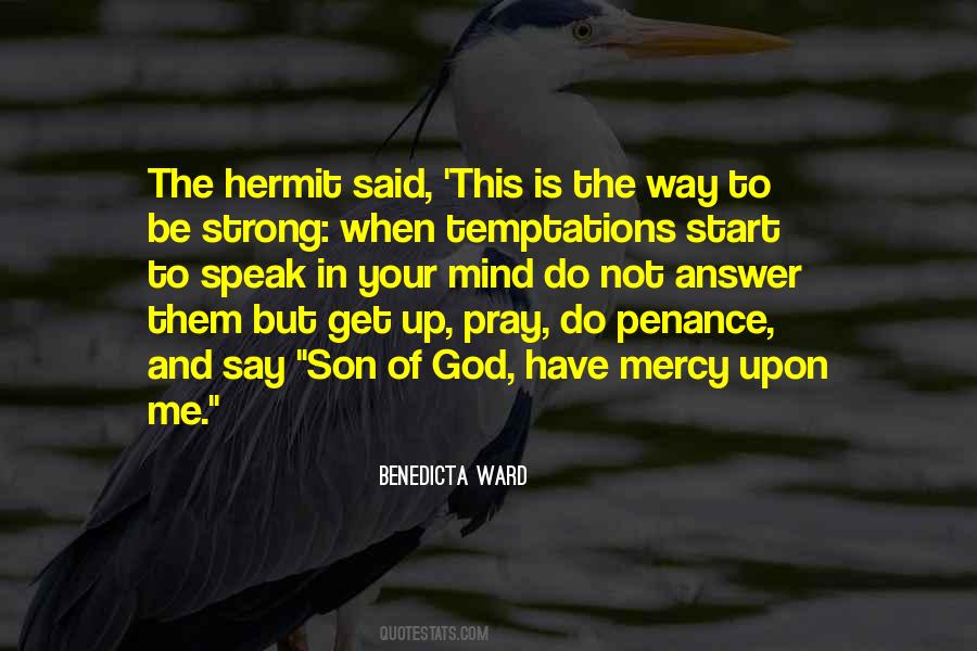 God Of Mercy Quotes #300469