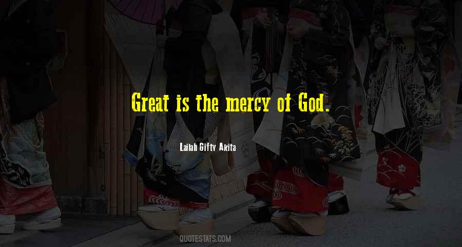 God Of Mercy Quotes #353767