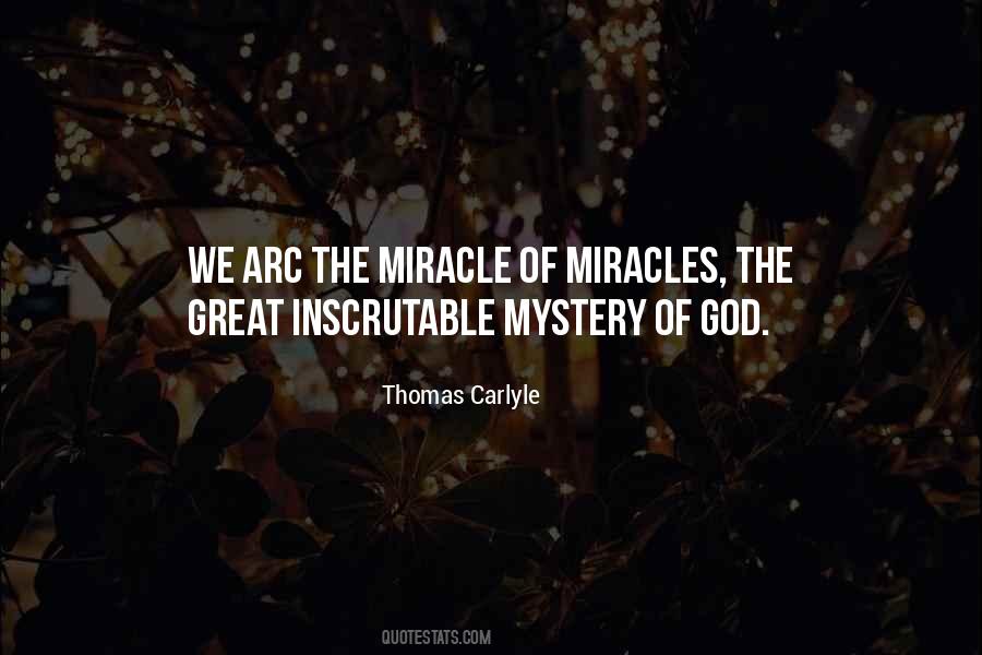 God Of Miracles Quotes #1218381