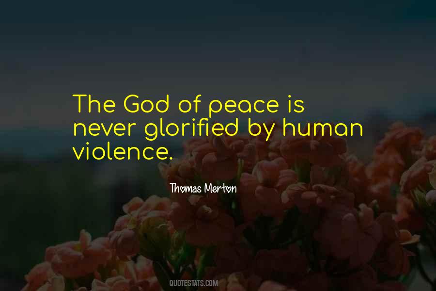 God Of Peace Quotes #1668637