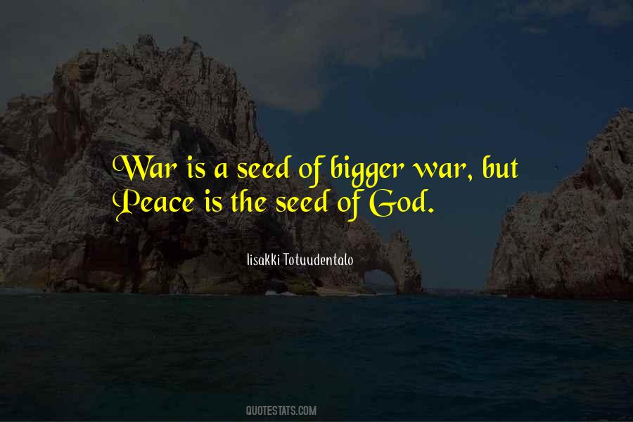 God Of Peace Quotes #274419