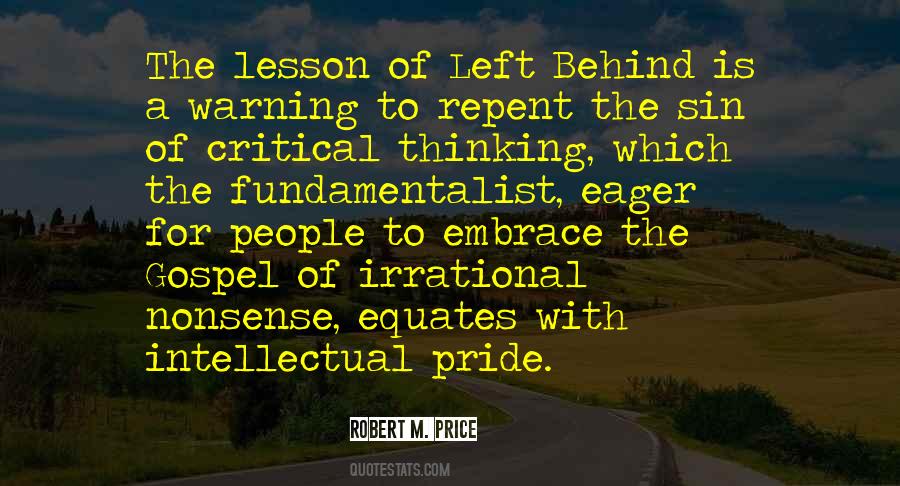 Intellectual Thinking Quotes #1406300