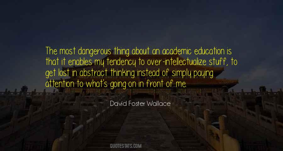 Intellectual Thinking Quotes #1571192