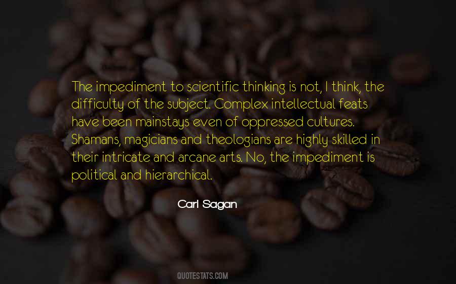 Intellectual Thinking Quotes #214124