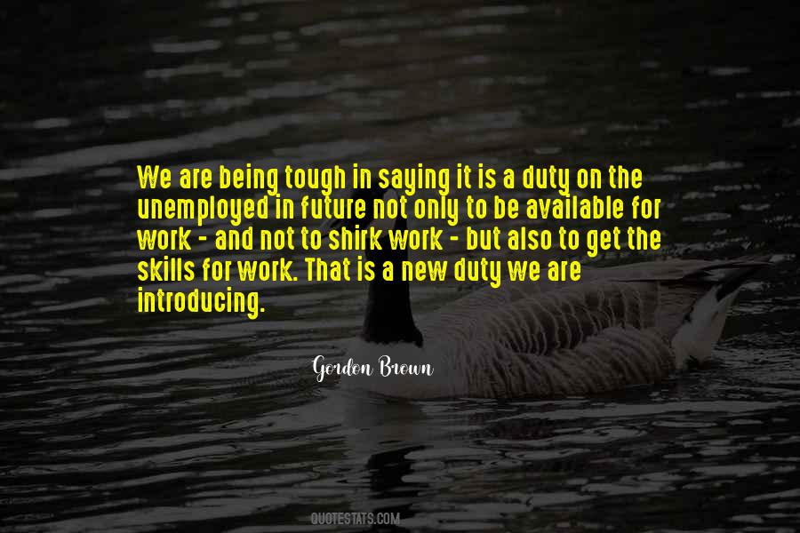 We Are Tough Quotes #1185561