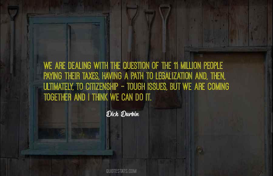 We Are Tough Quotes #1215429