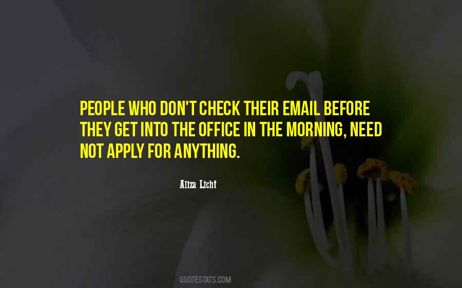 Morning Advice Quotes #766436