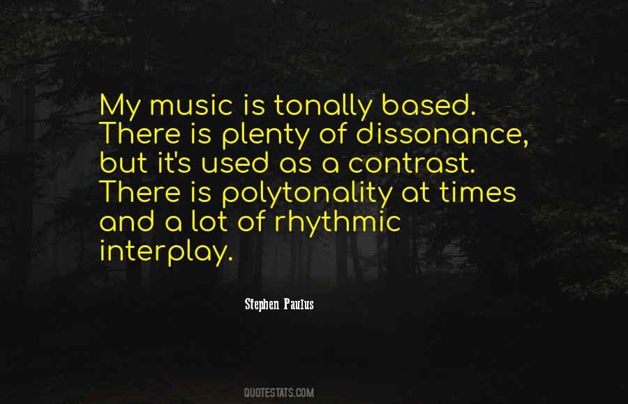 Music Based Quotes #1298351