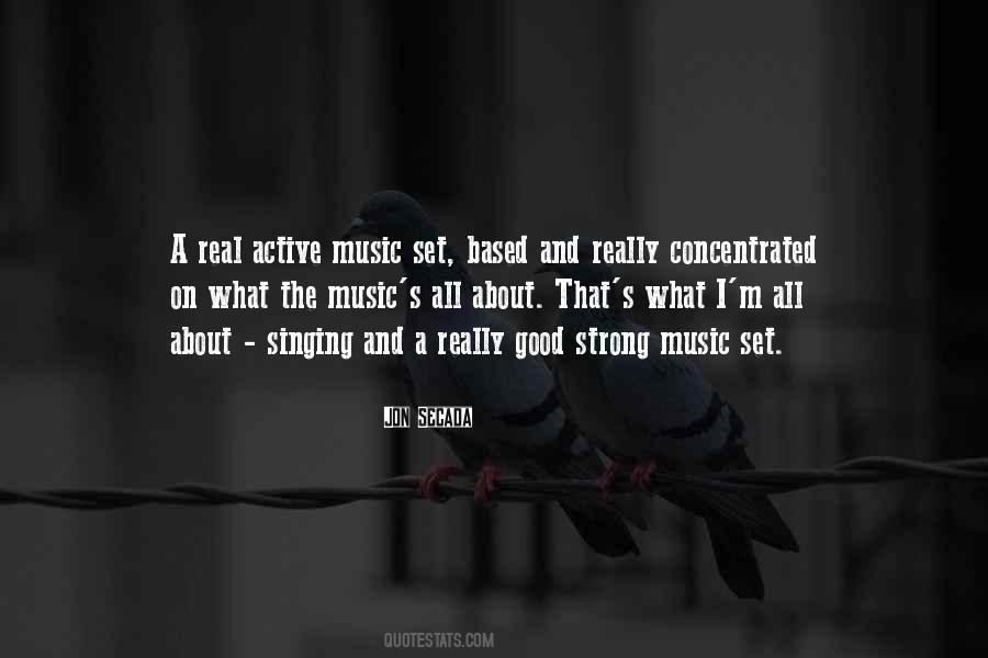 Music Based Quotes #400960
