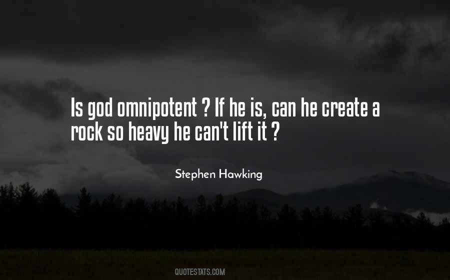 God Omnipotent Quotes #1642095