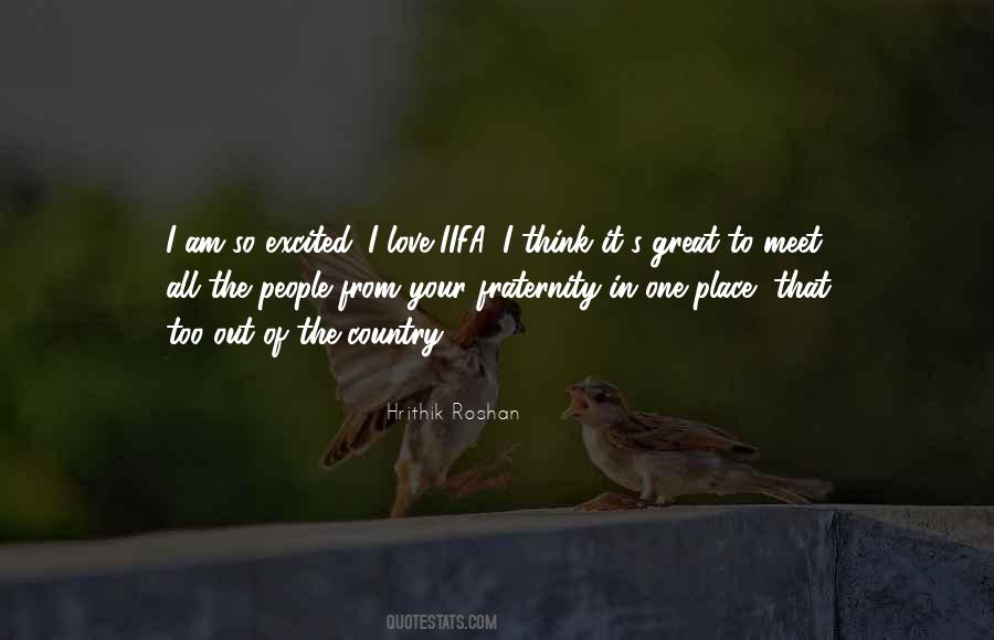 Love Excited Quotes #1506528