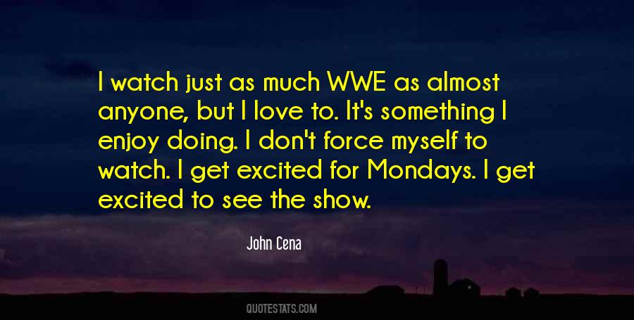 Love Excited Quotes #1698587