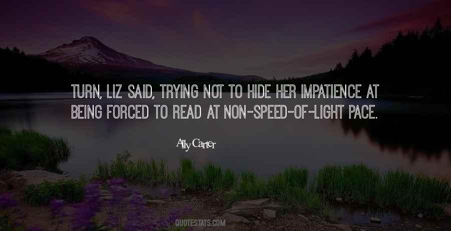 Reading Light Quotes #1277135