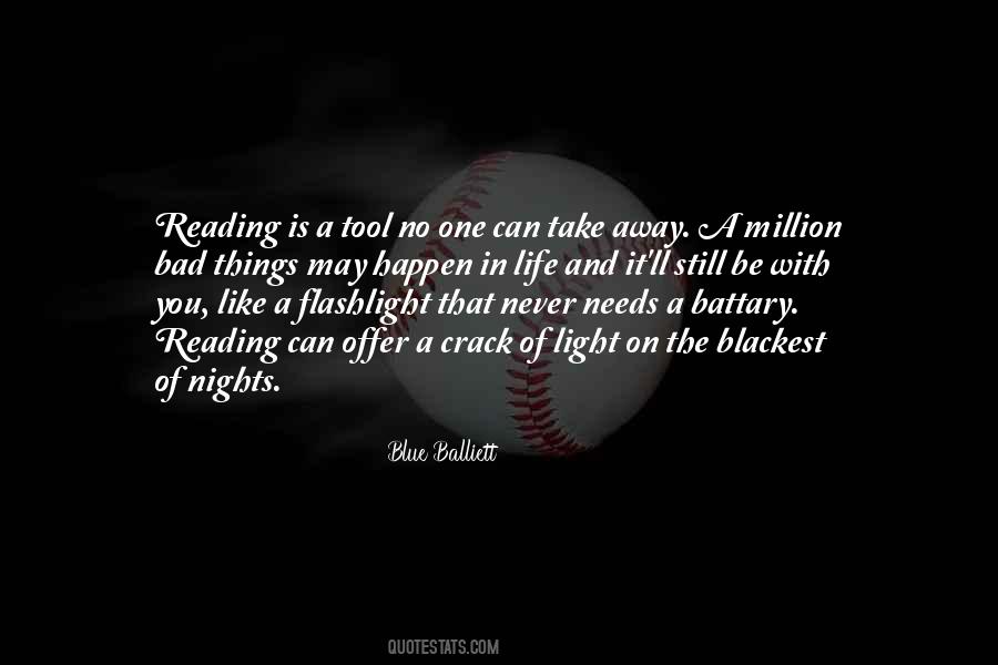 Reading Light Quotes #1392433