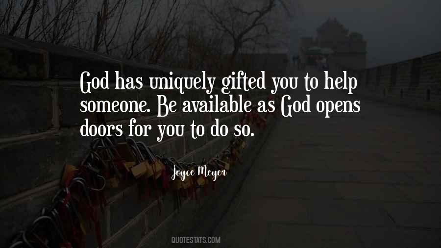 God Opens Doors Quotes #1461213