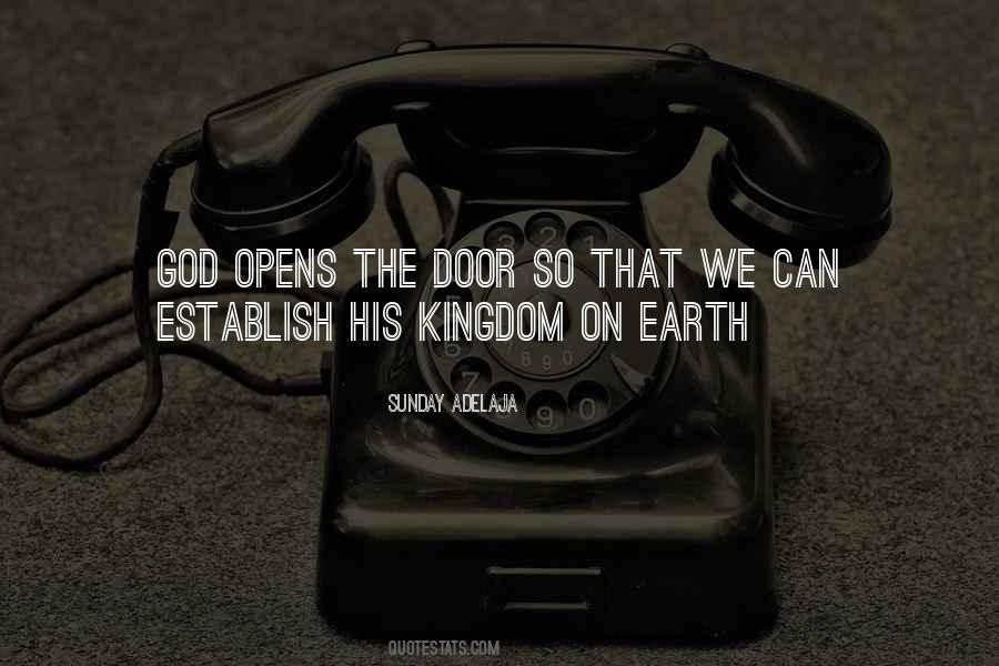 God Opens Doors Quotes #166499