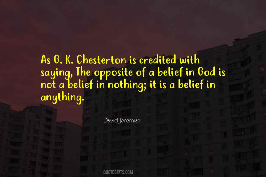 God Opposite Quotes #1079365