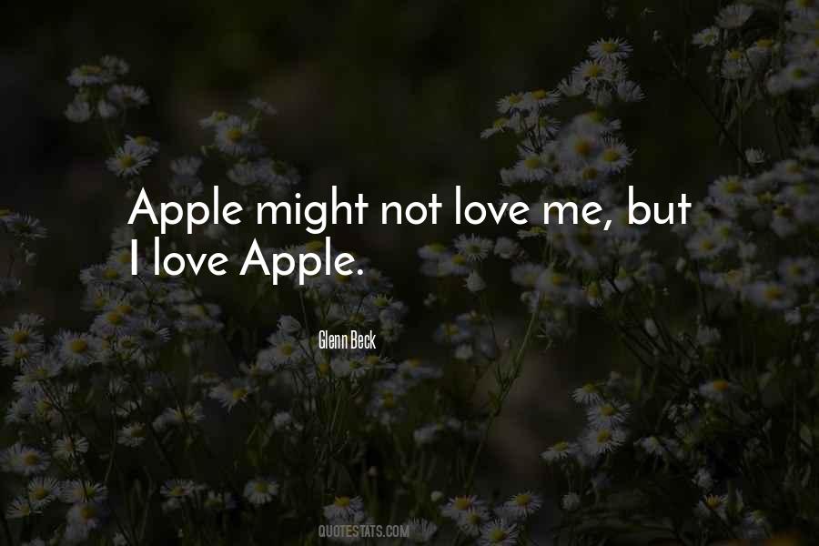Apple Love Quotes #52525