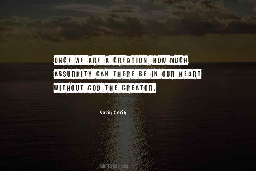 God Our Creator Quotes #558879