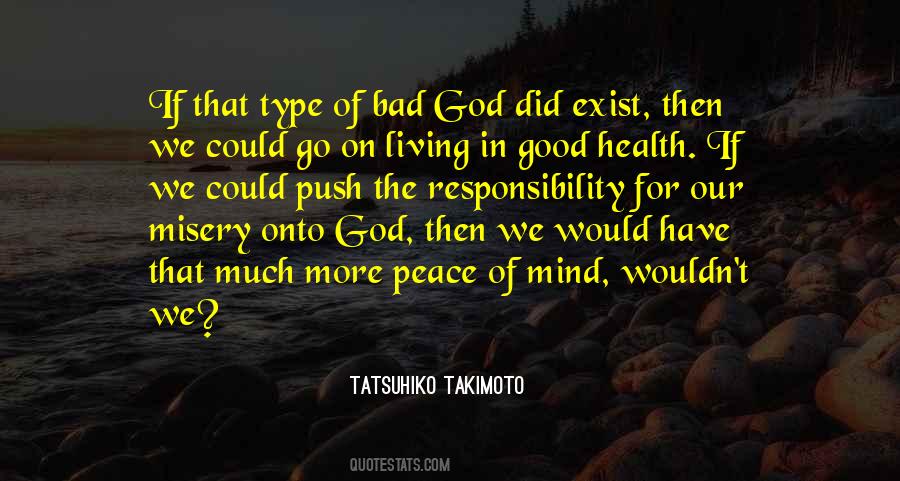 God Peace Of Mind Quotes #952706