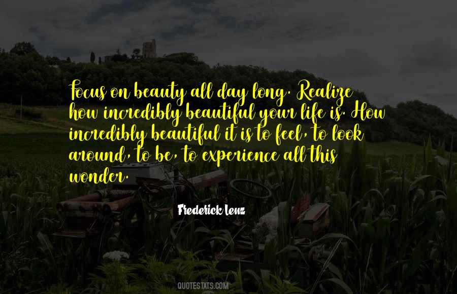 Feel Your Life Quotes #822365