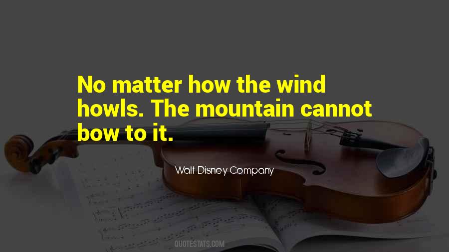 Mountain Wind Quotes #1138300