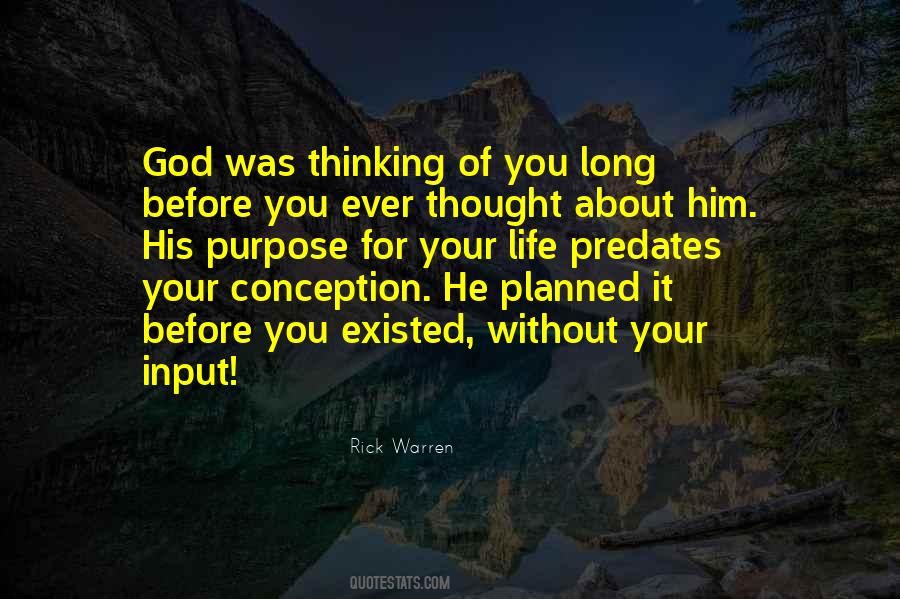 God Planned Quotes #1083947