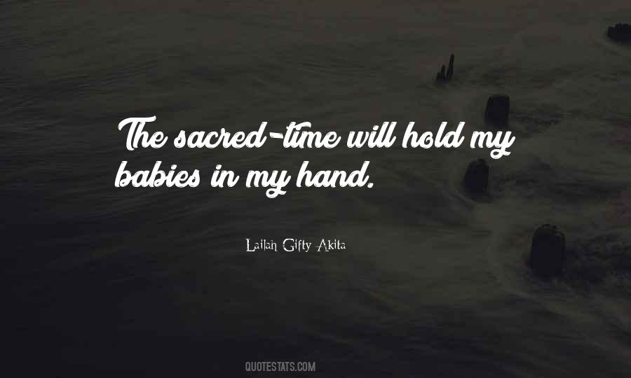 God Please Hold My Hand Quotes #1471099
