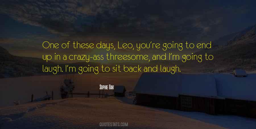 Crazy Laugh Quotes #1635268