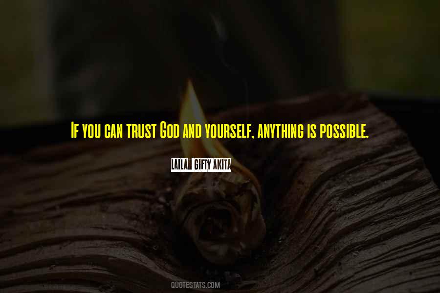 God Possible Quotes #260437