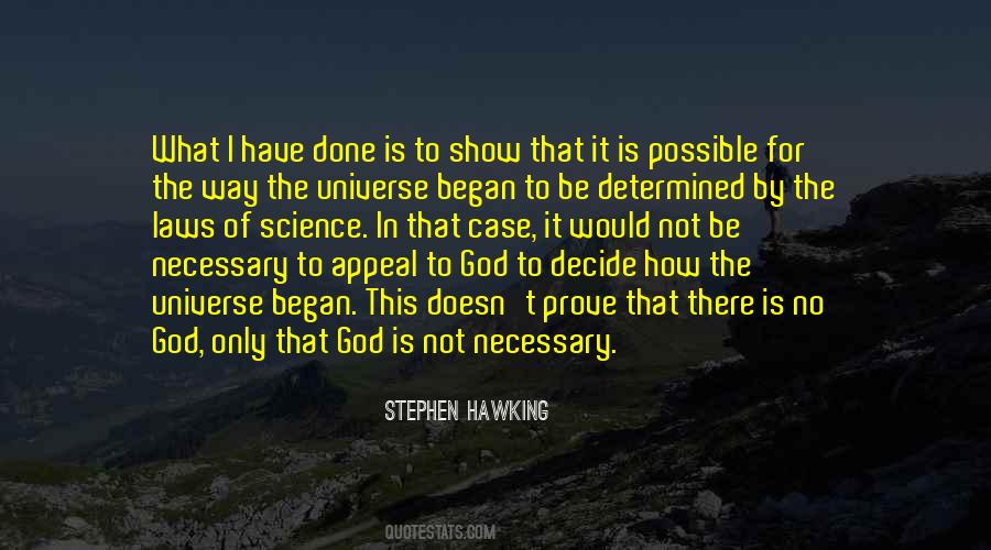 God Possible Quotes #27827