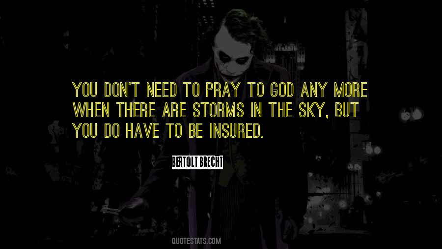 God Pray Quotes #22458