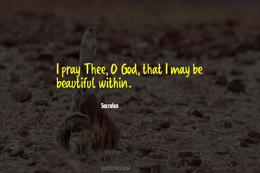 God Pray Quotes #44514