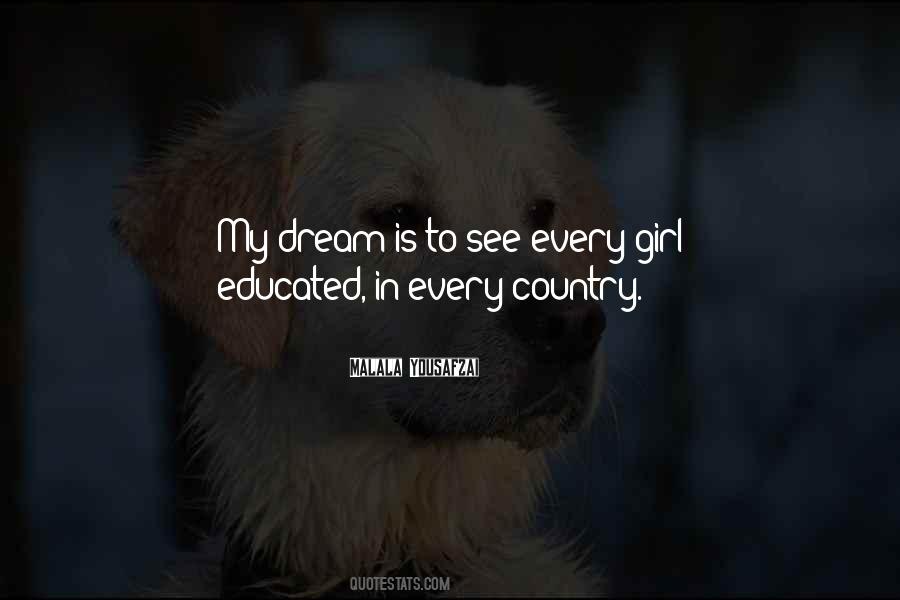 Just A Girl With A Dream Quotes #416824
