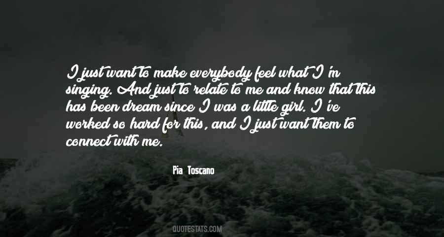 Just A Girl With A Dream Quotes #817104