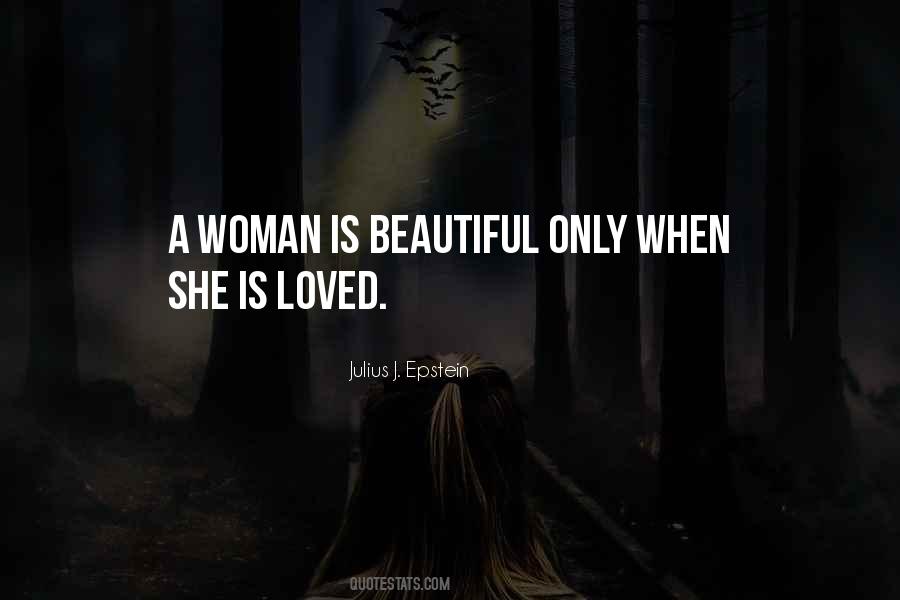 Woman Is Beautiful Quotes #1687892